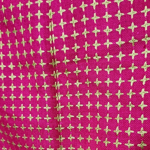 Vibrant Pink Gingham Blazer Tailored Fit - Picture 10 of 11